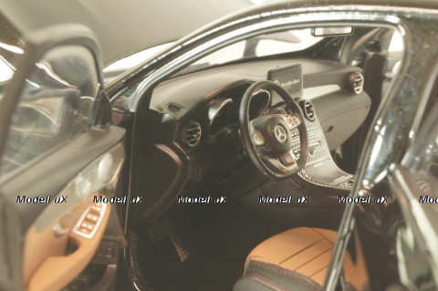 Mercedes-Benz GLC Coupe (X253) 2015, black, 118000005, Iscale 1:18