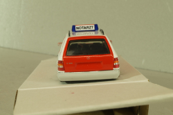 Mercedes-Benz E 320 (S124) T-Modell Notarzt 1987, white/red, 70218, Herpa 1:43