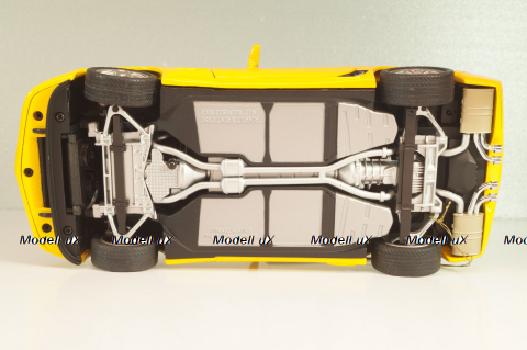 Chevrolet Corvette Z06 (C5) 50th Anniversary 2003, yellow, B11C474, Franklin Mint 1:24