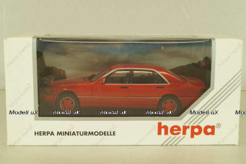 Mercedes-Benz 600 SEL (W140) 1991, red, 070041, Herpa 1:43