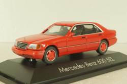 Mercedes-Benz 600 SEL (W140) 1991, red, 070041, Herpa 1:43