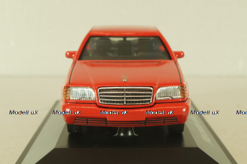 Mercedes-Benz 600 SEL (W140) 1991, red, 070041, Herpa 1:43