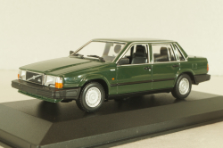 Volvo 740 GL 1986, dark green, 940171700, Maxichamps 1:43