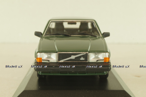 Volvo 740 GL 1986, dark green, 940171700, Maxichamps 1:43