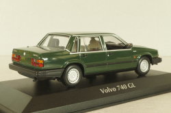 Volvo 740 GL 1986, dark green, 940171700, Maxichamps 1:43