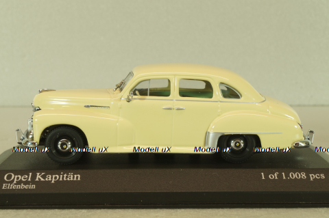 Opel Kapitan 1951, beige, 430043305, Minichamps 1:43