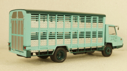 Berliet Stradair 10 Cochonnière 1966 green-blue, Hachette 1:43