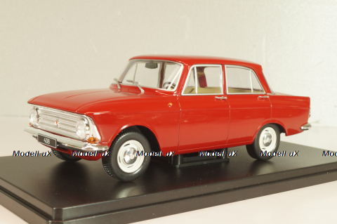 Москвич-408 1964, красный, WB124225, WhiteBox 1:24