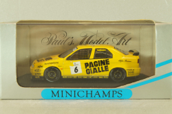 Alfa Romeo 155 #6, 1994 Class 2 Italy, A. Tamburini, yellow, 430941206, Minichamps 1:43