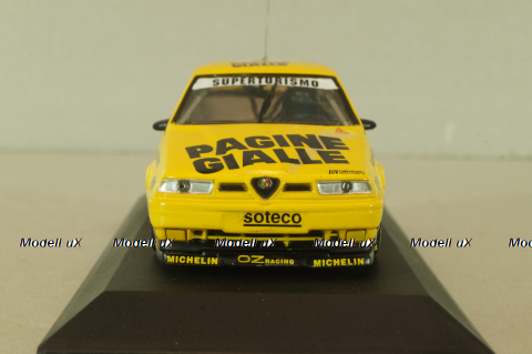Alfa Romeo 155 #6, 1994 Class 2 Italy, A. Tamburini, yellow, 430941206, Minichamps 1:43