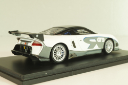 Porsche 9ff GT9 R Prototype 2007, white/grey, S0748, Spark 1:43