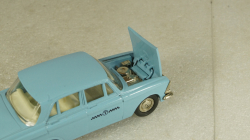 Москвич-412, такси, октябрь 92г., Тантал/Радон 1:43