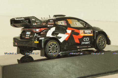 Toyota Yaris Rally 1 hybrid #33 Safari Rally Kenya 2024, Toyota Yaris Rally 1 hybrid #33 Safari Rally Kenya 2024, RAM937C, IXO 1:43, IXO 1:43