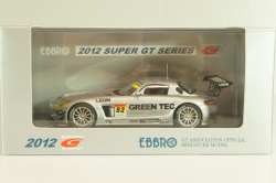 Mercedes-Benz SLS  SGT300 #52 "Green Tec", silver, 44747, EBBRO 1:43