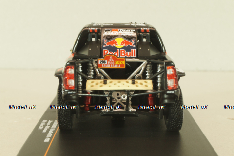 Toyota GR DKR Hilux EVO T1U #206 Dakar 2024, L.Moraes/A.Monleon, black, RAM931A, IXO 1:43