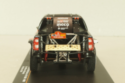 Toyota GR DKR Hilux EVO T1U #209 Dakar 2024, G.Villiers/D.Murphy, black, RAM930, IXO 1:43