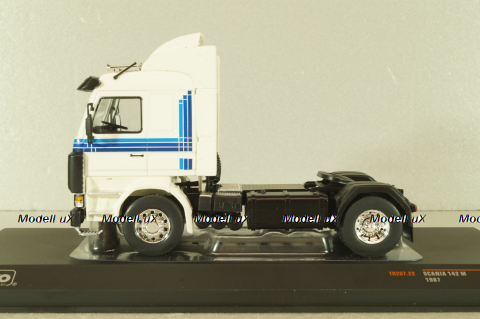 Scania 143 M 1987, white, TR207, IXO 1:43