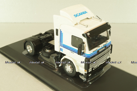 Scania 143 M 1987, white, TR207, IXO 1:43