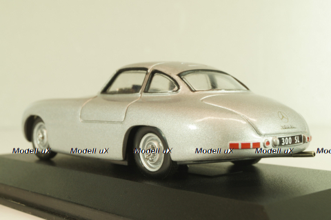 Mercedes-Benz 300 SL (W29) 1952, silver, 3301, Maxmodels 1:43