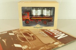 OM N100 truck 1972, red/silver, CAMD083, Camion D'epoca #83, Deagostini 1:43