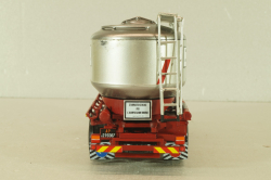 OM N100 truck 1972, red/silver, CAMD083, Camion D'epoca #83, Deagostini 1:43