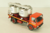 OM N100 truck 1972, red/silver, CAMD083, Camion D'epoca #83, Deagostini 1:43