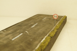 Диорама Дорожное полотно, Modellux 1:43