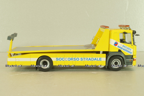 Scania P320 tow truck 2004, yellow, CAMD086, Camion D'epoca #86, Deagostini 1:43