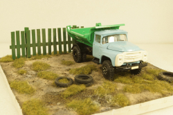 Диорама Двор, Modellux 1:43