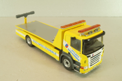 Scania P320 tow truck 2004, yellow, CAMD086, Camion D'epoca #86, Deagostini 1:43