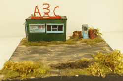 Диорама АЗС, Modellux 1:43