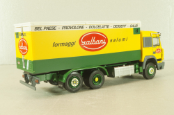 Iveco 190.48 Turbostar "Salbani" truck 1989, yellow/green, CAMD081, Camion D'epoca #81, Deagostini 1:43