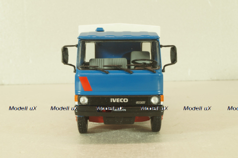 Iveco 79.14 refrigerator truck 1983, blue/white, CAMD082, Camion D'epoca #82,  Deagostini 1:43