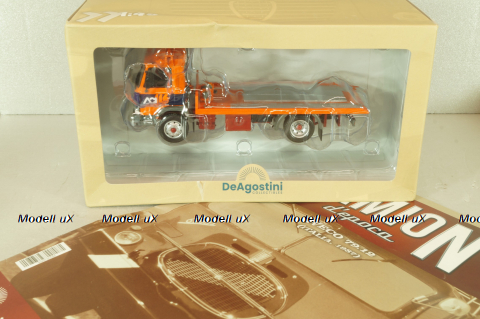 Iveco 79.12 tow truck 1987, orange, CAMD085, Camion D'epoca #85, Deagostini 1:43