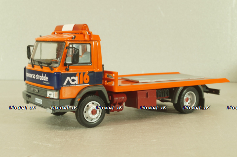 Iveco 79.12 tow truck 1987, orange, CAMD085, Camion D'epoca #85, Deagostini 1:43