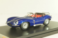 Jaguar XK SS Cabriolet 1957, blue metallic, PRD534, Premium X 1:43