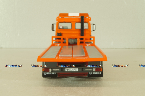 Iveco 79.12 tow truck 1987, orange, CAMD085, Camion D'epoca #85, Deagostini 1:43