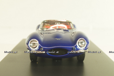 Jaguar XK SS Cabriolet 1957, blue metallic, PRD534, Premium X 1:43