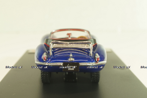 Jaguar XK SS Cabriolet 1957, blue metallic, PRD534, Premium X 1:43