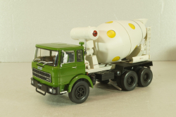 Fiat 697 NP mixer truck 1969, green/grey, CAMD082, Camion D'epoca #84, Deagostini 1:43