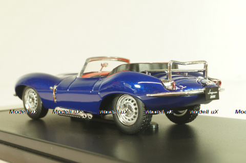 Jaguar XK SS Cabriolet 1957, blue metallic, PRD534, Premium X 1:43