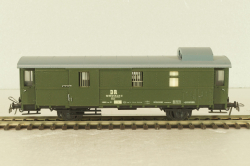 Вагон-багажный, 2-х осный, DR, #50 50 93-26 215 0, green, 5/536-820, Piko 1:87 HO