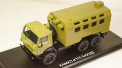 КАМАЗ-4310 К4320Д кунг 6х6 военный 1982, хаки, SSM1452, SSM 1:43
