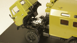КАМАЗ-4310 К4320Д кунг 6х6 военный 1982, хаки, SSM1452, SSM 1:43