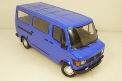 Mercedes 208D Bus, blue, 1988, KK-Scale 1:18