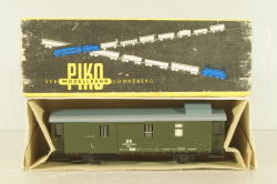 Вагон-багажный, 2-х осный, DR, #50 50 93-26 215 0, green, 5/536-820, Piko 1:87 HO