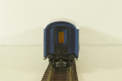 Вагон пассажирский 1-2 класс, 4-х осный 1-2-st classe, DB, blue/silver, 389, Kleinbahn 1:87 HO