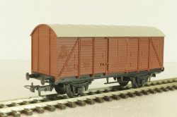 Вагон грузовой крытый, 2-х осный, ÖBB  Villach  50244 Gr, эпоха IV, brown, 300, Kleinbahn 1:87 HO