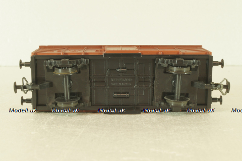 Вагон грузовой крытый, 2-х осный, ÖBB  Villach  50244 Gr, эпоха IV, brown, 300, Kleinbahn 1:87 HO