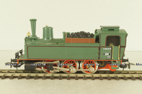 Паровоз BR 89, 3-х осный VT, эпоха 1, зеленый, HO, 16314, Piko 1:87